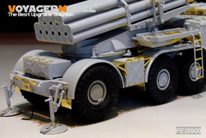 Voyager Model PE35900 Modern Russian 9P140 TEL of 9K57 Uragan(BM-27) MLRS Basic For TRUMPETER 1/35 – obrázek 16