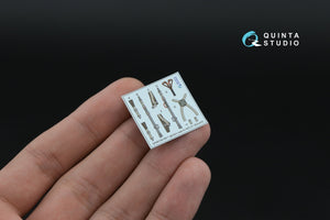 Quinta Studio QD+48578 MiG-21MF Fishbed-J (Gorkiy plant) 3D-Printed &amp;amp; colored Interior on decal paper (Eduard) (with 3D-printed resin parts) 1/48 – image 10