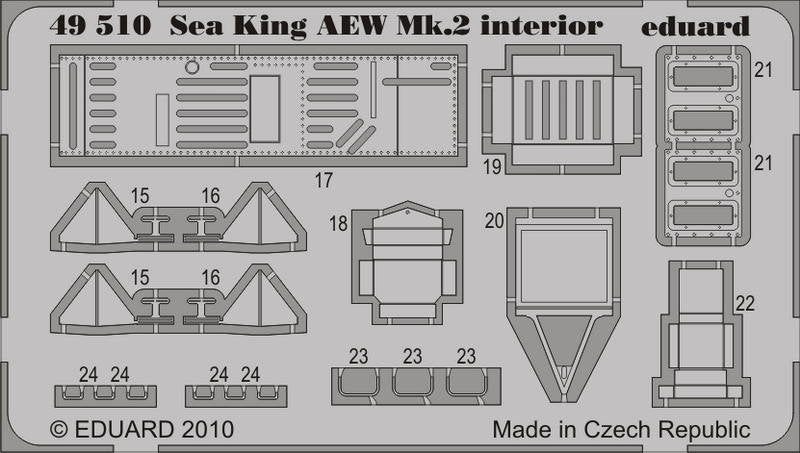 Eduard 49510 Sea King AEW Mk.2 SA 1/48 HASEGAWA