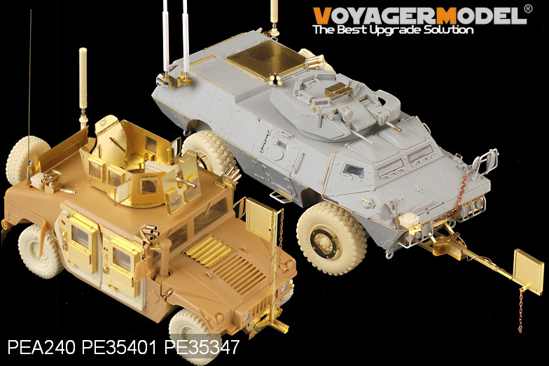 Voyager Model PEA240 Modern USMC Rhino Anti IED Device (2 sets) (GP) 1/35 – Bild 3