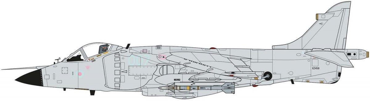 Airfix 04051A BAe Sea Harrier FRS.1 1/72 – obrázek 4