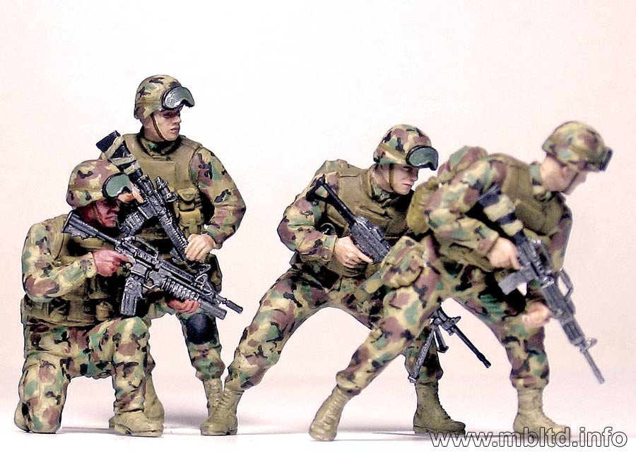 Master Box 3575 Iraq kit 1 (US Troops) 1/35 – Bild 2