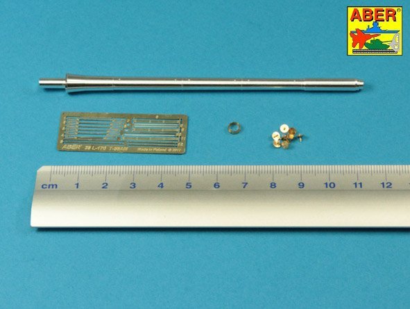 Aber 35L-170 Russian D-10T 100mm tank Barrel for T-55AM; T-55 AMV or T-55 Merida 1/35 – image 2