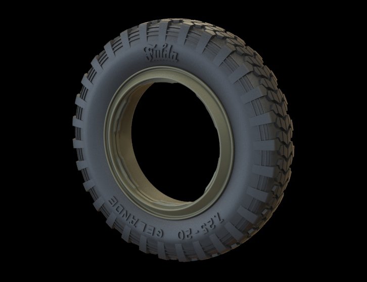 Panzer Art RE35-205 Road wheels for Henschel 33 (gelande pattern) 1/35 – image 2