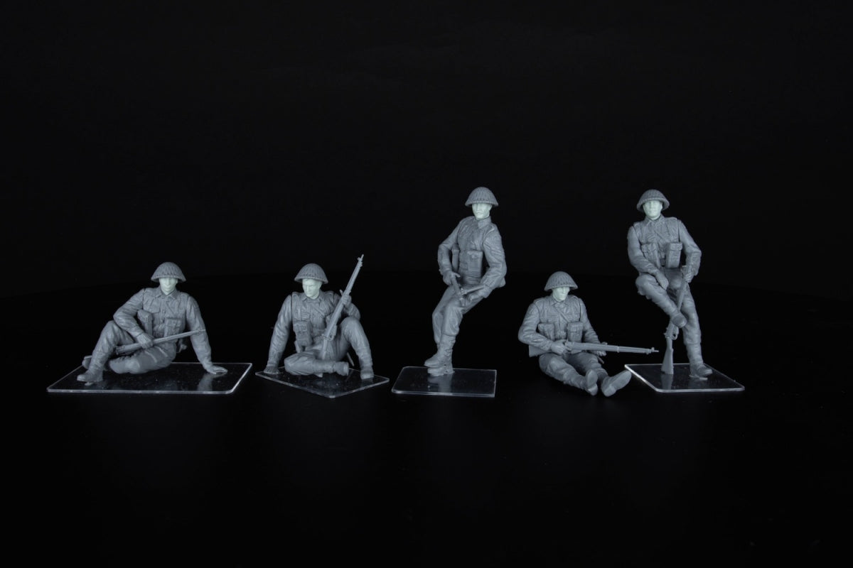 MiniArt 35496 Cavaliers de chars britanniques (Europe du Nord-Ouest). Têtes en résine 1/35 – image 8