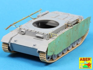 Aber 72A09 Side skirts for PzKpfw III 1/72 – Bild 4