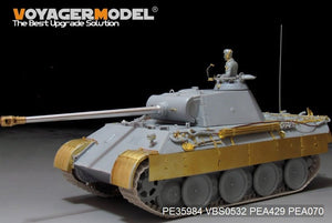Voyager Model PE35984 WWII German Panther A Tank Early version Basic For TAKOM 2097 1/35 – imagen 13