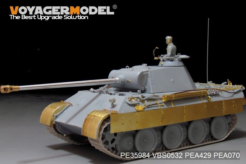 Voyager Model PE35984 WWII German Panther A Tank Early version Basic For TAKOM 2097 1/35 – imagen 13