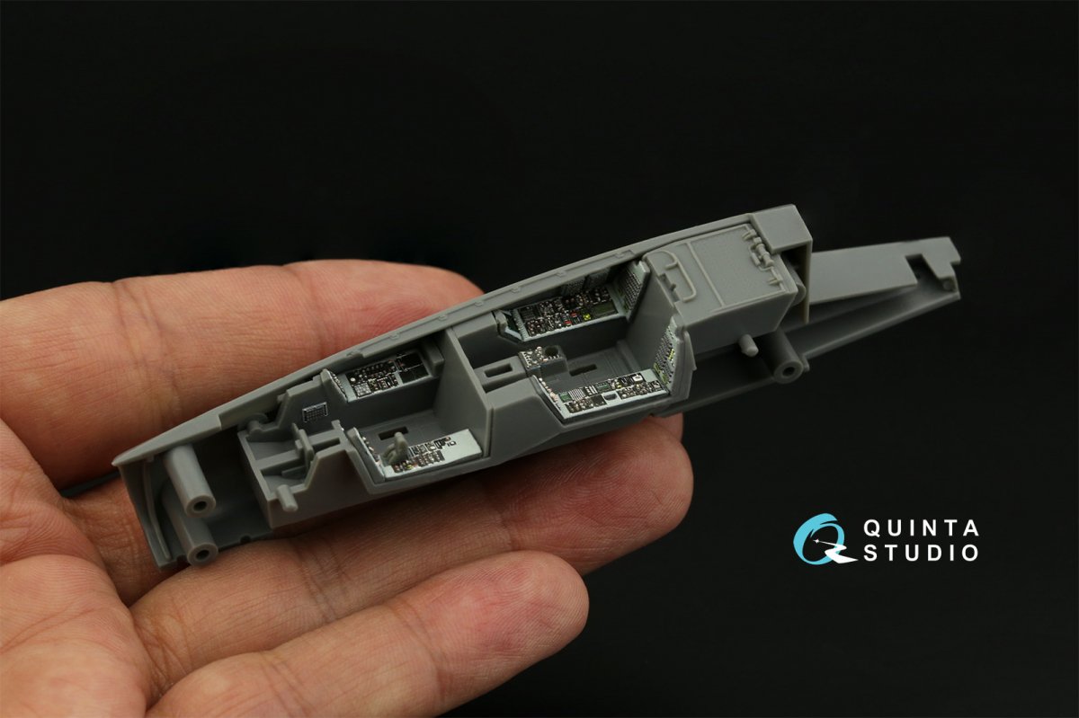 Quinta Studio QD72061 F-14B 3D-Printed &amp;amp; colored Interior on decal paper (GWH) 1/72 – image 12