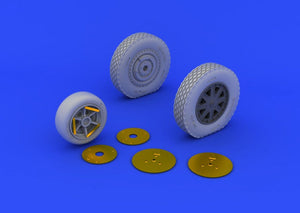Eduard 648203 P-39 wheels late 1/48 (EDUARD) – Bild 6