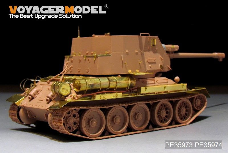 Voyager Model PE35973 Egyptain T-34/122 SPG Basic For RFM 5013 1/35 – image 7