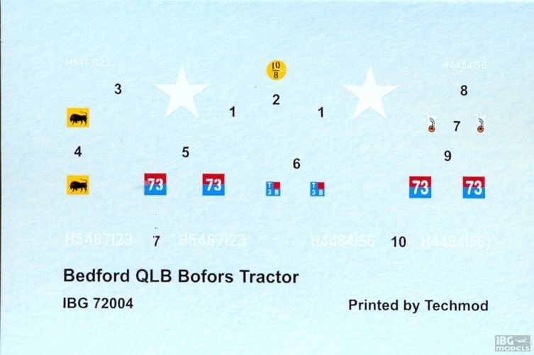 IBG 72004 Bedford QLB Bofors Gun Tractor 1/72 – immagine 4