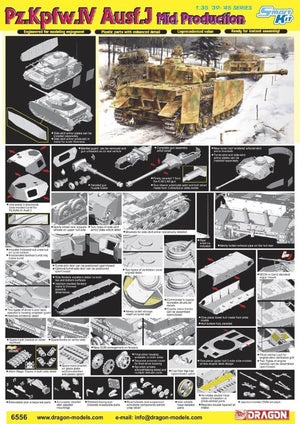 Dragon 6556 Pz.Kpfw. IV Ausf. J Mid 1/35 – image 2