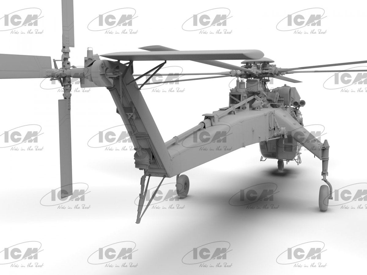 ICM 53054 Sikorsky CH-54A Tarhe US heavy helicopter 1/35 – image 9