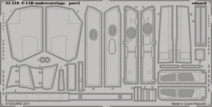Eduard 32310 F-14D undercarriage 1/32 TRUMPETER – image 2