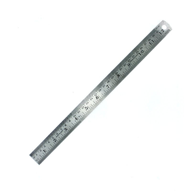 Modelcraft PRU1012 Steel Rule 12” (300mm)
