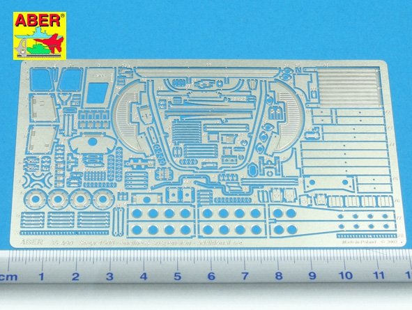 Aber 35A090 Additional set with parts for engine and suspension to germanium Steyr Type 1500 A/01 (1/35) – image 2