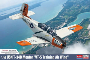 Maquette Academy 12361 USN T-34B Mentor « VT-5 Training Air Wing » au 1/48