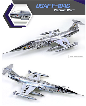 Academy 12576 USAF F-104C Vietnam War 1/72 – image 4