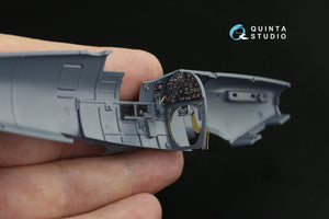 Quinta Studio QD48205 Spitfire Mk.II 3D-Printed &amp;amp; colored Interior on decal paper (Eduard) 1/48 – image 7