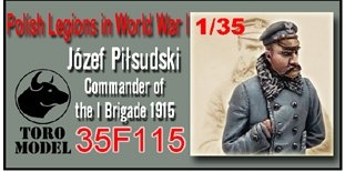ToRo Model 35F115 Polish Legions - Józef Piłsudski - Commander of the I Brigade 1915 / Polish Legions in World war I - Józef Piłsudski - Commander of the I Brigade 1915 1/35 – image 2