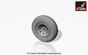 Armory Models AW72043 Tupolev Tu-22 Blinder wheels 1/72 – obrázek 9
