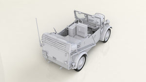 ICM 35583 le.gl.Einheitz-Pkw Kfz.2, WWII German Light Radio Communication Car 1/35 – zdjęcie 2