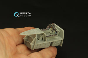 Quinta Studio QD48376 Ta 152H 3D-Printed &amp;amp; colored Interior on decal paper (Zoukei Mura) 1/48 – image 9