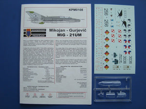 Kozavody Prostejov KPM0108 MiG-21UM “Mongol B” (1/72) – Bild 4