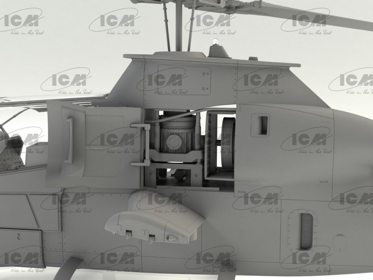 ICM 32060+P AH-1G Cobra (early production) + PAINT SET 1/32 – image 3