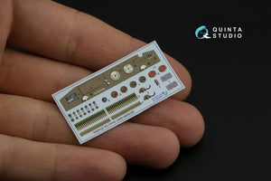 Quinta Studio QD35088 M3A1 Scout 3D-Printed &amp;amp; colored Interior on decal paper (Zvezda) 1/35 – Bild 11