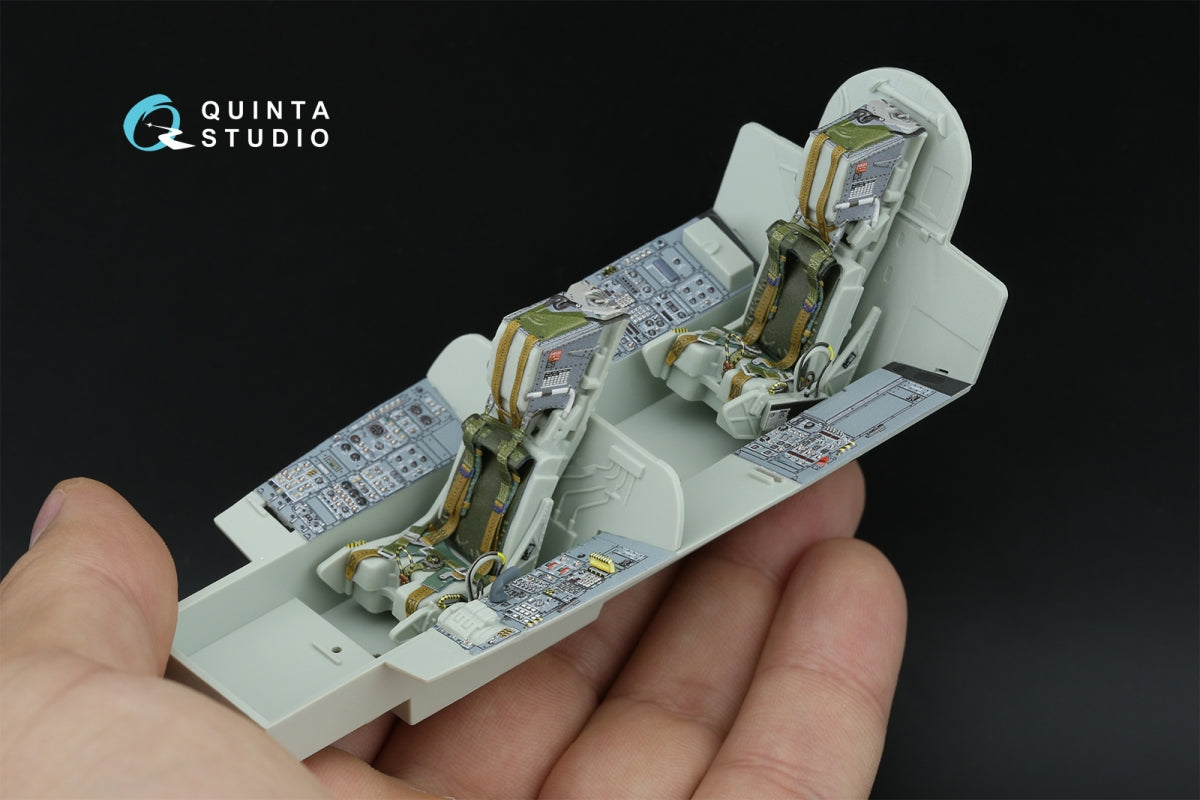 Quinta Studio QD+32262 Tornado IDS German 3D-Printed &amp; coloured Interior on decal paper (Revell) (with 3D-printed resin parts) 1/32
