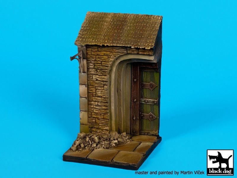 Black Dog D35073 House door base 1/35 – image 5