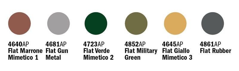 Italeri 441AP Regio Esercito (World War II) 6x20ml – image 2