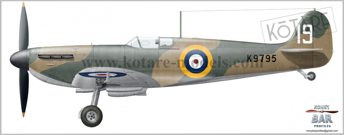 Kotare K32004 Spitfire Mk.Ia Early 1/32 – image 2