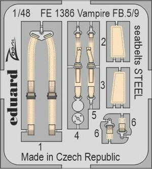 Eduard BIG49394 Vampire FB.5 AIRFIX 1/48 – imagen 5