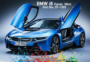 Zero Paints ZP-1303-CR-WH BMW i8 Crystal White 2x30ml – Bild 2