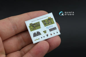 Quinta Studio QD+72212 P-40M Warhawk 3D-Printed &amp;amp; colored Interior on decal paper (Academy) (with 3D-printed resin parts) 1/72 – image 3