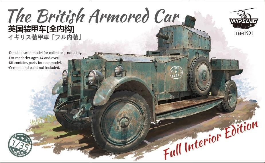 Warslug 1901 The British Armored Car 1/35
