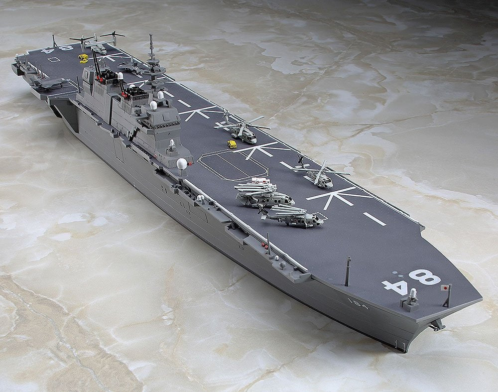 Hasegawa WL032 JMSDF DDH Kaga Helicopter Destroyer 1/700 – obrázek 3