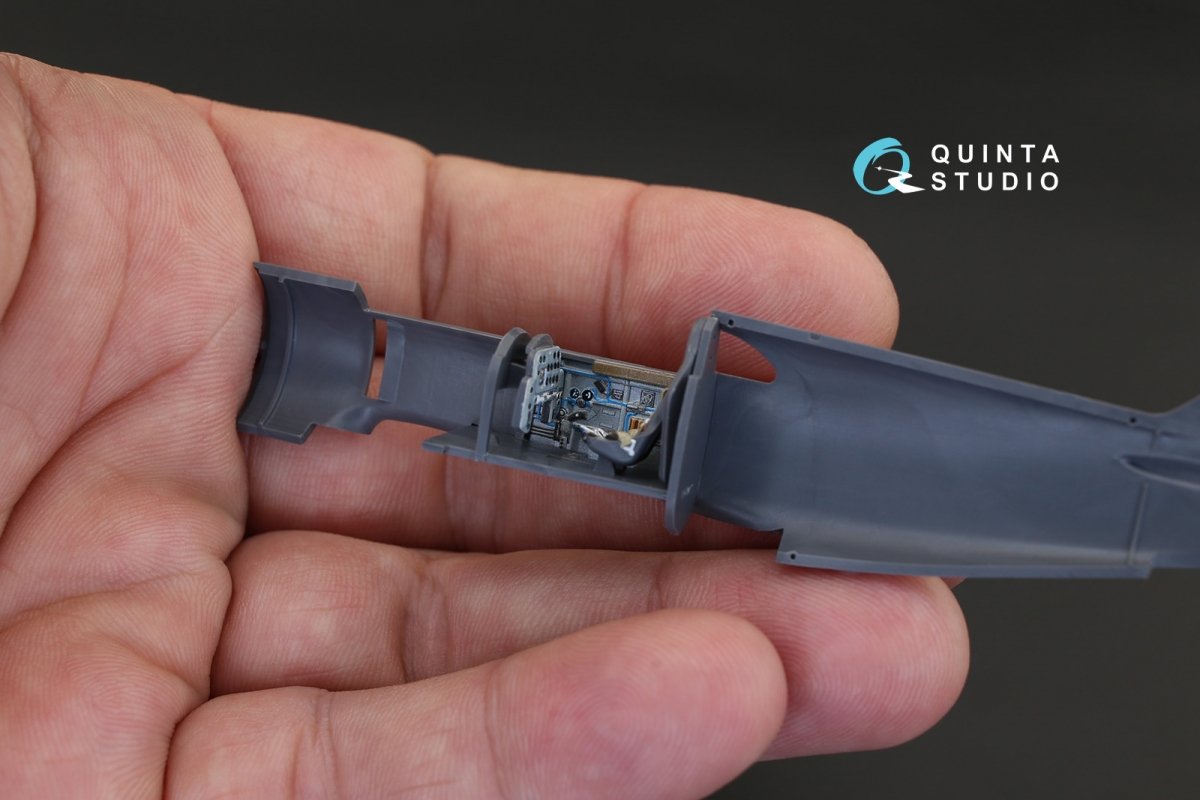 Quinta Studio QD72010 La-5 3D-Printed &amp;amp; colored Interior on decal paper (for ClearProp kit) 1/72 – obrázek 5