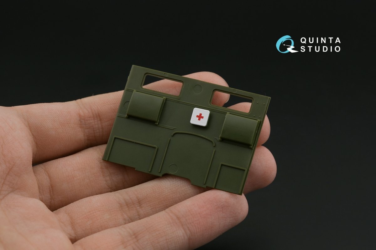 Quinta Studio QD35095 STZ-5 BM-13 3D-Printed &amp;amp; colored Interior on decal paper (Zvezda) 1/35 – Bild 7