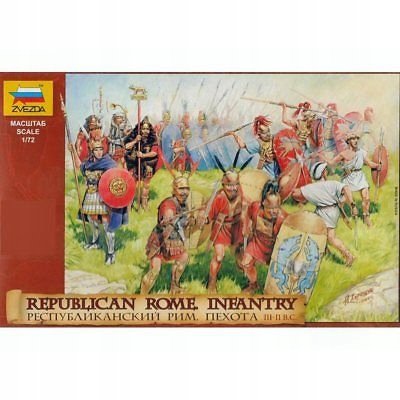 Zvezda 8034 Republican Rome Infantry III – II BC 1/72