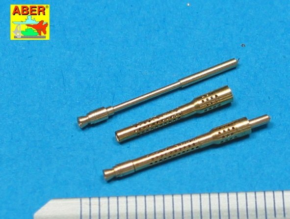 Aber A32006 Set of 2 barrels for German 13mm aircraft machine guns MG 131 (middle type) 1/32 – image 3