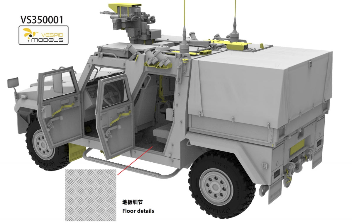 Vespid Models VS350001 German Utility Vehicle 2011 Production Eagle IV 1/35 – Bild 5