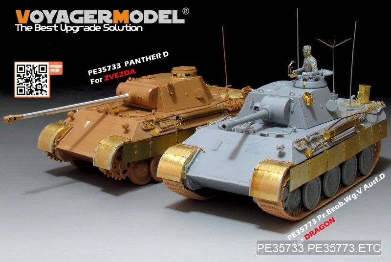 Voyager Model PE35773 WWII German Pz.Beob.Wg.V Ausf.D Basic For DRAGON 6419 and 6813 1/35 – obrázek 12