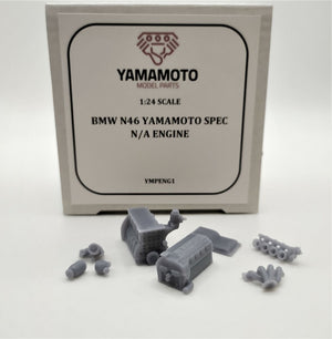 Yamamoto Model Parts YMPENG1 BMW N46 Yamamoto Spec Engine - Naturally Aspirated 1/24