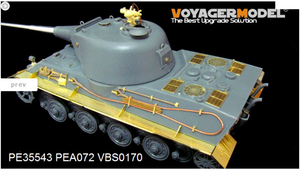 Voyager Model PE35543 WWII German Pz.Kpfw.VII lowe Super Heavy tank For Amusing hobby 35A005 1/35 – image 3