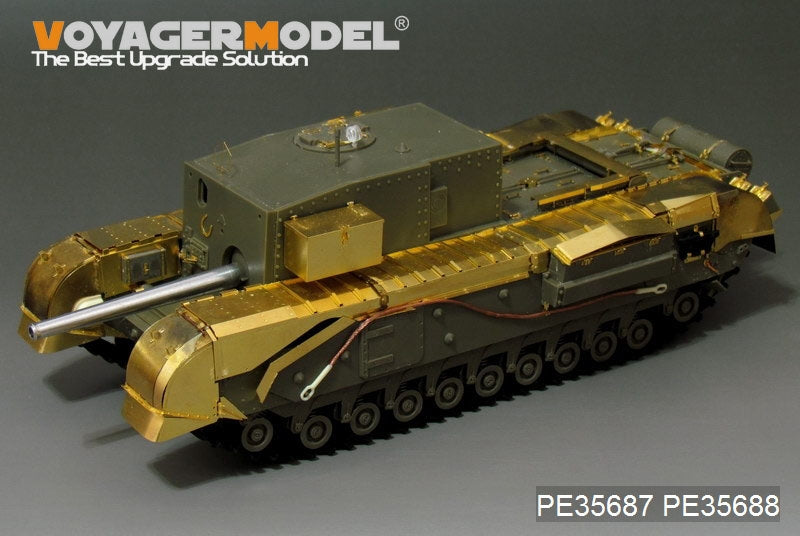 Voyager Model PE35688 WWII British Churchill 3inch gun 20 CWT Gun Fenders For AF35253 1/35 – Bild 2