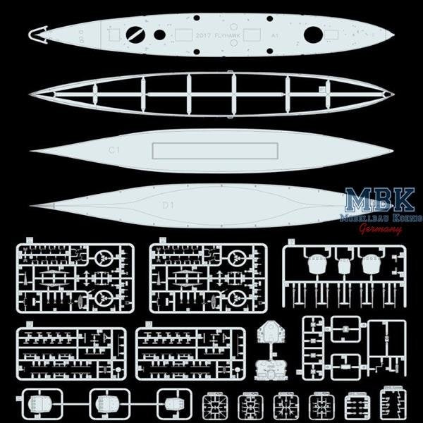 FlyHawk Model FH1153 HMS Prince of Wales May 1941 1/700 – image 2